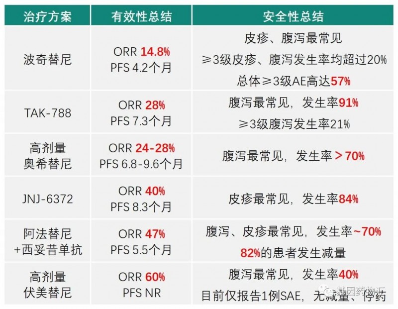 EGFR新药治疗数据