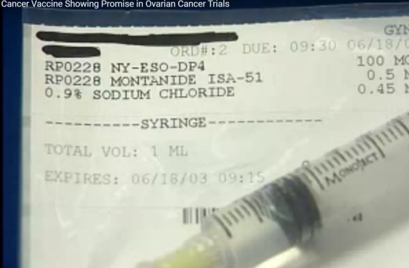 治疗性卵巢癌疫苗,NY-ESO-1疫苗,OCDC疫苗,DCVAC疫苗