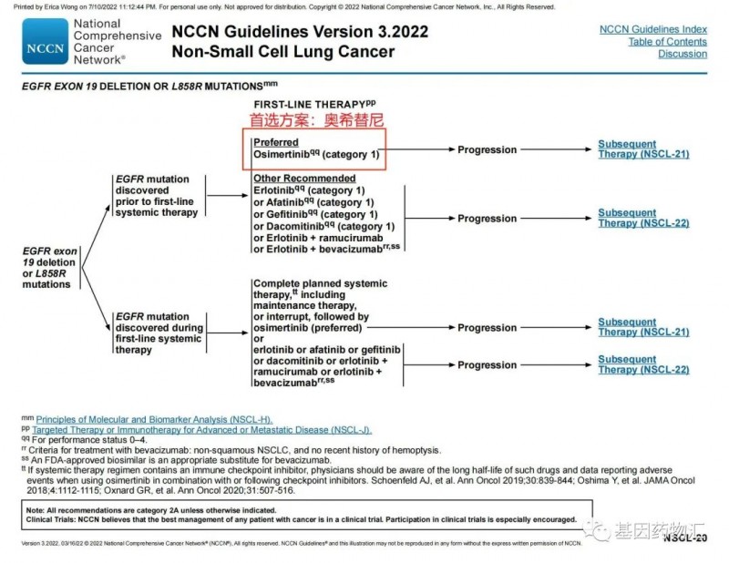 肺癌靶向治疗一线用第几代药好,肺癌靶向治疗用药顺序及原因