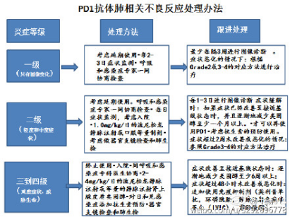 PD-1和CTLA-4抗体相关副作用的处理方法